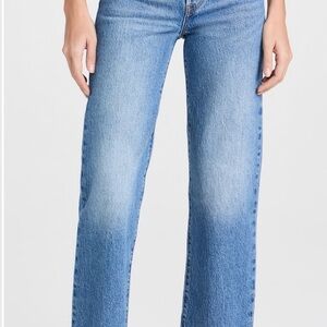 Levi's Ribcage Straight Ankle Women's  Blue Jeans